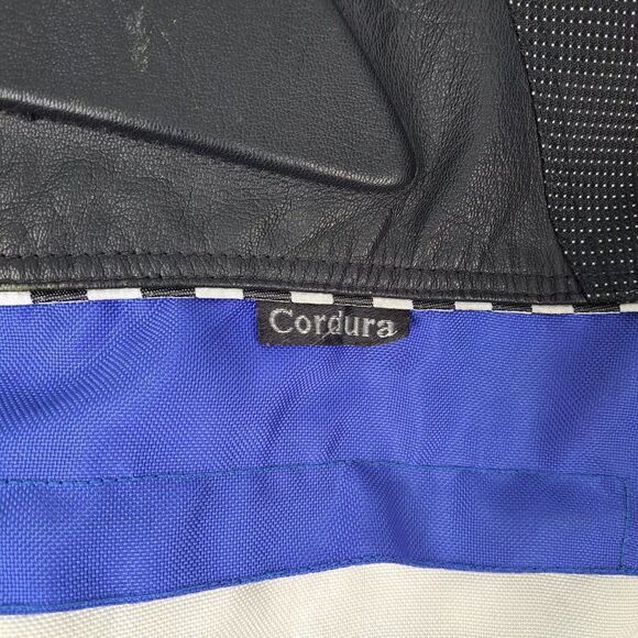 Nexgen Motorcycle Jacket Mens Large Cordura Thinsulate Leather Padded Waterproof - Picture 9 of 15